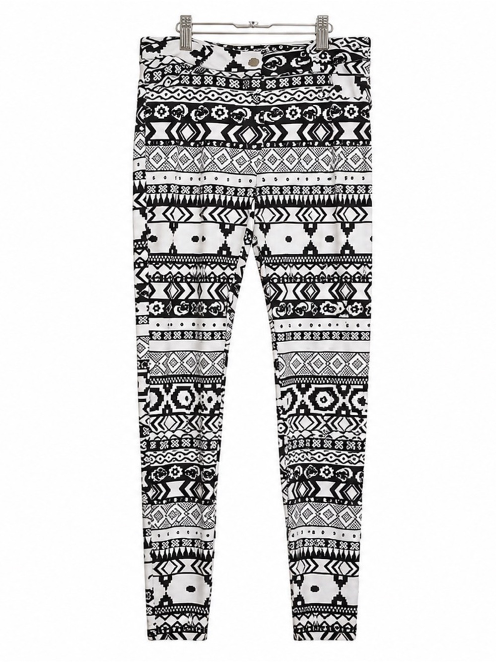 NWT Aztec Mix pants. Black & White. Large. Made in Italy